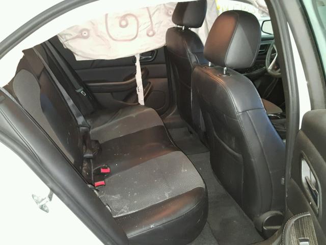 1G11C5SL4FU107191 - 2015 CHEVROLET MALIBU 1LT WHITE photo 6