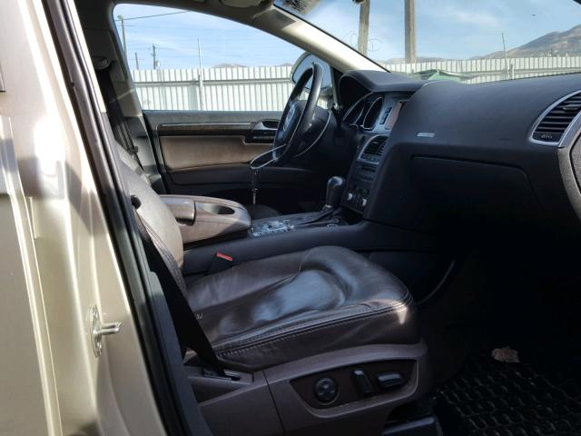 WA1BV74L67D051541 - 2007 AUDI Q7 4.2 QUA TAN photo 5