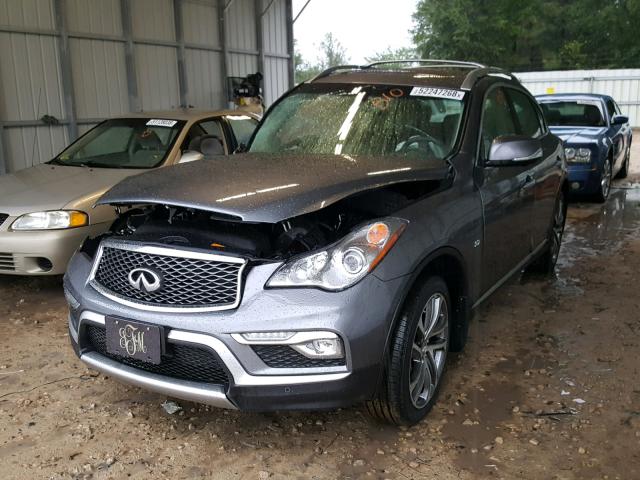 JN1BJ0RP3HM390041 - 2017 INFINITI QX50 CHARCOAL photo 2