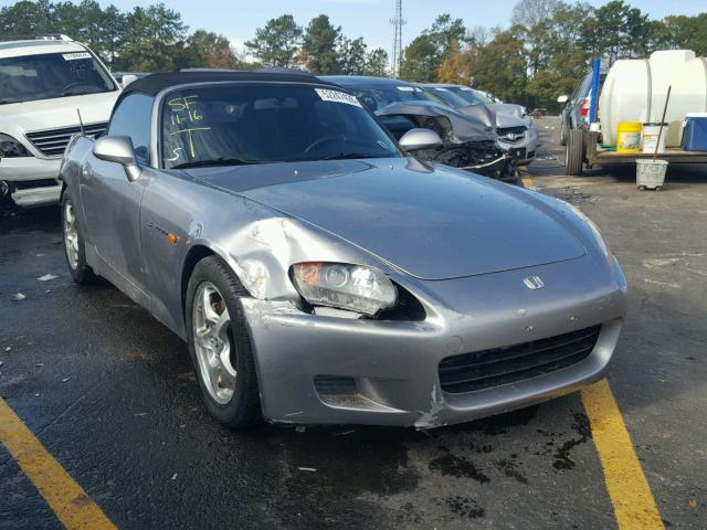 JHMAP11401T002353 - 2001 HONDA S2000 SILVER photo 1