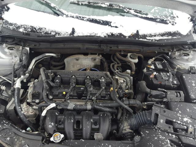 JM1BM1L72E1186881 - 2014 MAZDA 3 TOURING SILVER photo 7