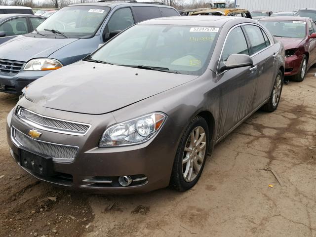 1G1ZG5E73CF105826 - 2012 CHEVROLET MALIBU LTZ GRAY photo 2