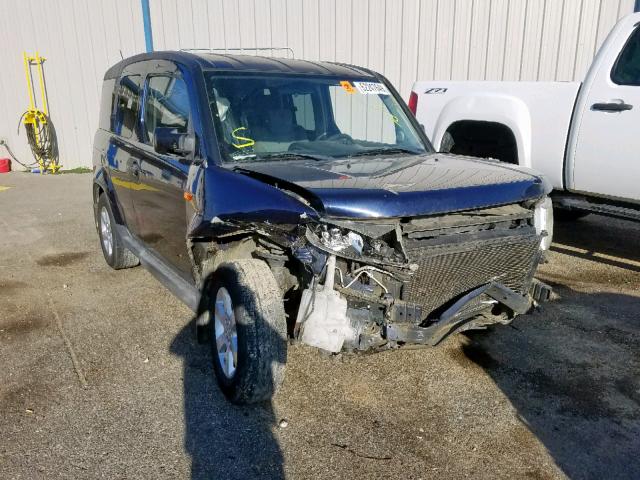 5J6YH1H73AL006064 - 2010 HONDA ELEMENT EX BLUE photo 1