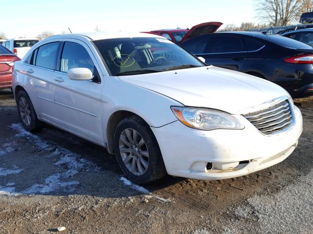 1C3BC1FG0BN552408 - 2011 CHRYSLER 200 TOURIN WHITE photo 1