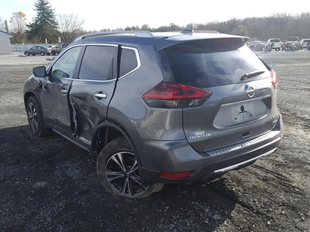 5N1ET2MV2JC836080 - 2018 NISSAN ROGUE SV H GRAY photo 3