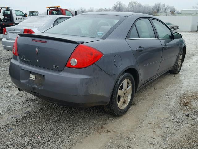 1G2ZH57N284162588 - 2008 PONTIAC G6 GT GRAY photo 4