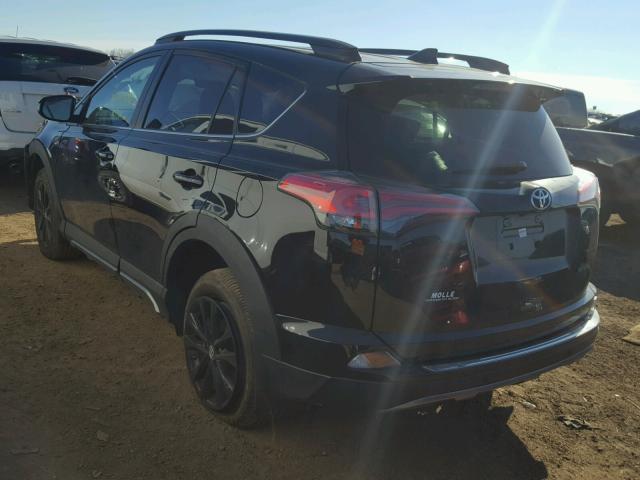 2T3RFREVXJW737623 - 2018 TOYOTA RAV4 ADVEN BLACK photo 3