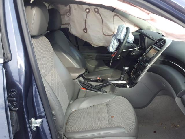 1G11C5SLXEF113466 - 2014 CHEVROLET MALIBU 1LT BLUE photo 5