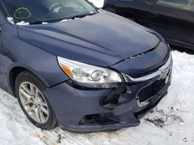1G11C5SLXEF113466 - 2014 CHEVROLET MALIBU 1LT BLUE photo 9