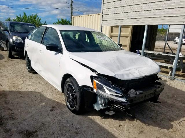 3VW2K7AJ4CM334534 - 2012 VOLKSWAGEN JETTA BASE Սպիտակ լուսանկար 1