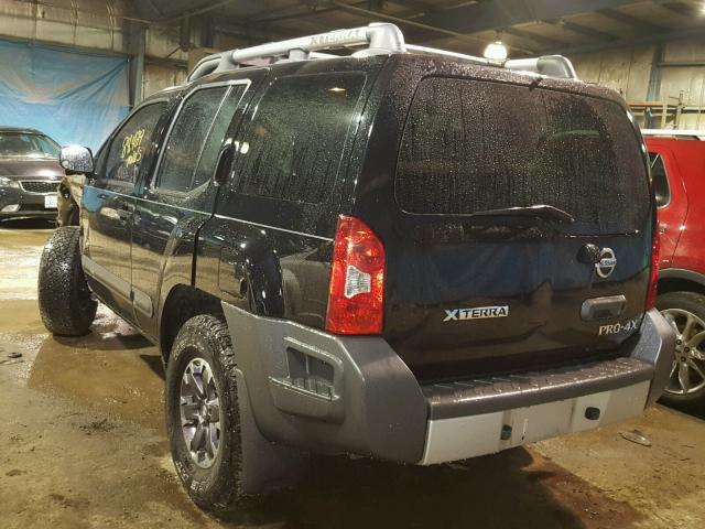 5N1AN0NW8FN659244 - 2015 NISSAN XTERRA X BLACK photo 3