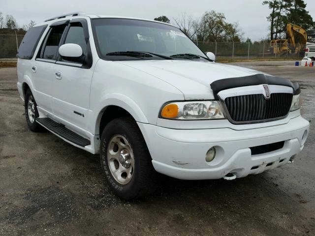 5LMFU28A1YLJ42836 - 2000 LINCOLN NAVIGATOR თეთრი ფოტო 1