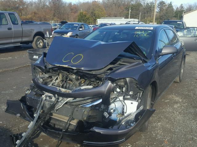 1G1ZC5E11BF213867 - 2011 CHEVROLET MALIBU 1LT CHARCOAL photo 2