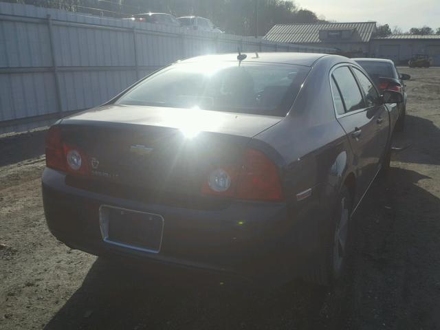1G1ZC5E11BF213867 - 2011 CHEVROLET MALIBU 1LT CHARCOAL photo 4