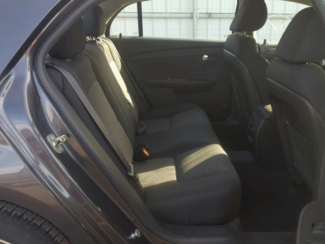 1G1ZC5E11BF213867 - 2011 CHEVROLET MALIBU 1LT CHARCOAL photo 6