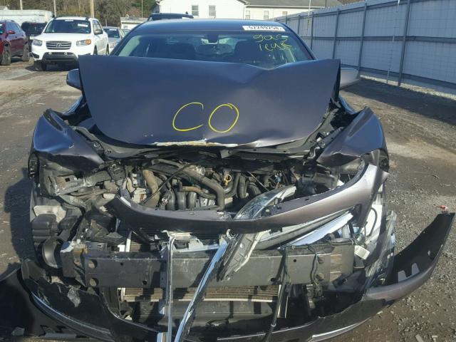 1G1ZC5E11BF213867 - 2011 CHEVROLET MALIBU 1LT CHARCOAL photo 9