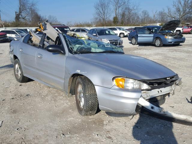 1G2NE52E75M113624 - 2005 PONTIAC GRAND AM S SILVER photo 1