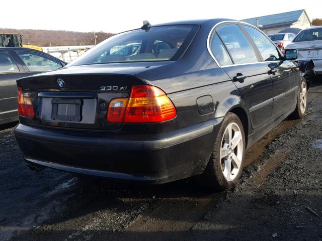 WBAEW53444PN32488 - 2004 BMW 330 XI BLACK photo 4