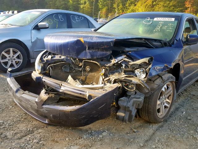 1HGCM66845A018604 - 2005 HONDA ACCORD EX BLUE photo 9