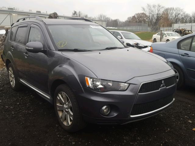 JA4JT3AW2CU003957 - 2012 MITSUBISHI OUTLANDER BLUE photo 1