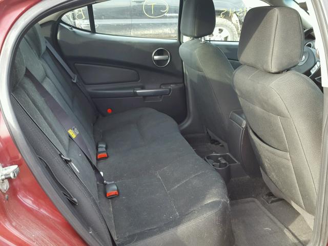 2G2WP552661113398 - 2006 PONTIAC GRAND PRIX RED photo 6