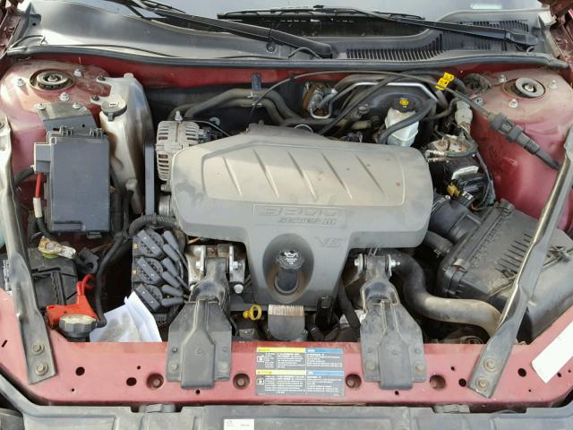 2G2WP552661113398 - 2006 PONTIAC GRAND PRIX RED photo 7
