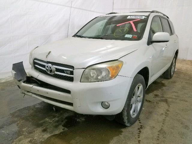 JTMBK31V785068194 - 2008 TOYOTA RAV4 LIMIT WHITE photo 2