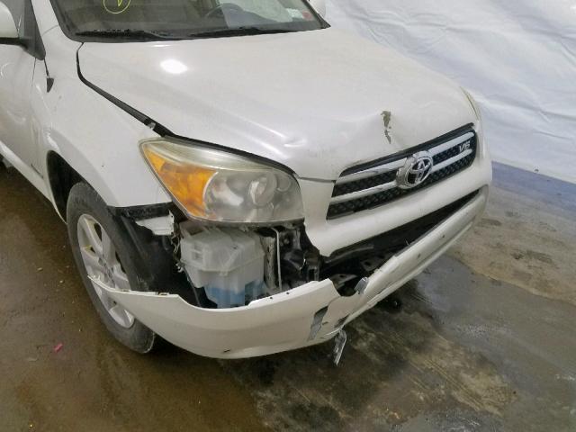 JTMBK31V785068194 - 2008 TOYOTA RAV4 LIMIT WHITE photo 9