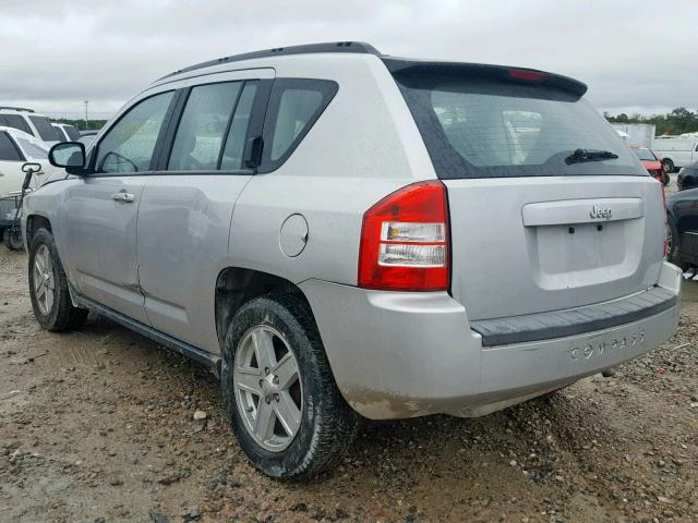 1J4NT4FB6AD558243 - 2010 JEEP COMPASS SP SILVER photo 3