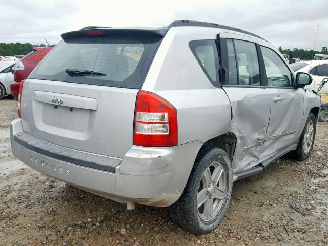 1J4NT4FB6AD558243 - 2010 JEEP COMPASS SP SILVER photo 4
