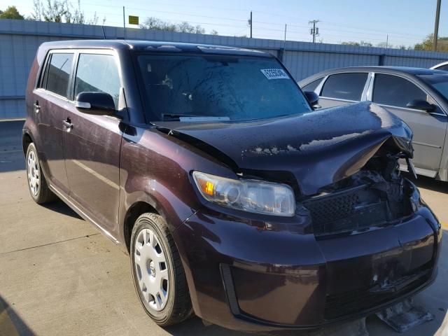 JTLKE50E591084329 - 2009 TOYOTA SCION XB Qəhvəyi foto 1