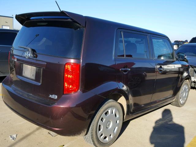 JTLKE50E591084329 - 2009 TOYOTA SCION XB Qəhvəyi foto 4
