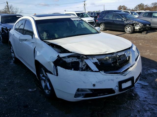 19UUA9F53AA004787 - 2010 ACURA TL WHITE photo 1