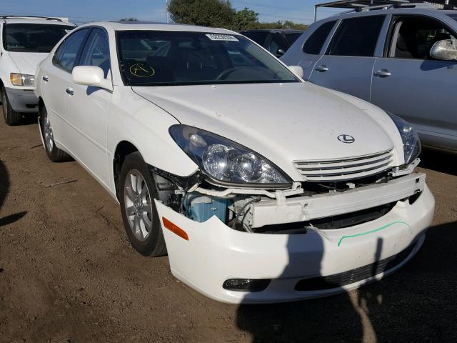 JTHBF30G225032653 - 2002 LEXUS ES 300 WHITE photo 1