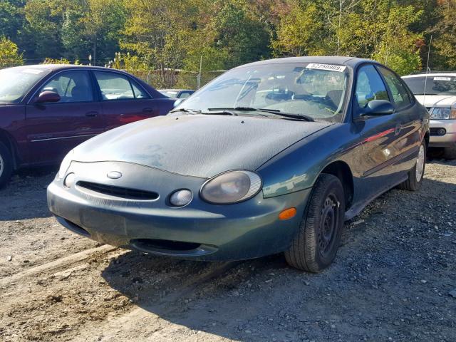 1FALP52UXTA108233 - 1996 FORD TAURUS GL GREEN photo 2