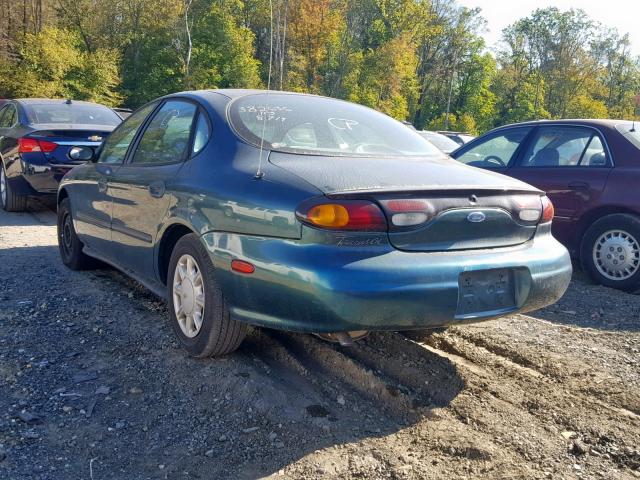 1FALP52UXTA108233 - 1996 FORD TAURUS GL GREEN photo 3