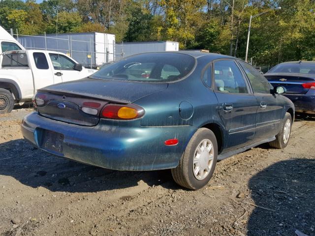 1FALP52UXTA108233 - 1996 FORD TAURUS GL GREEN photo 4