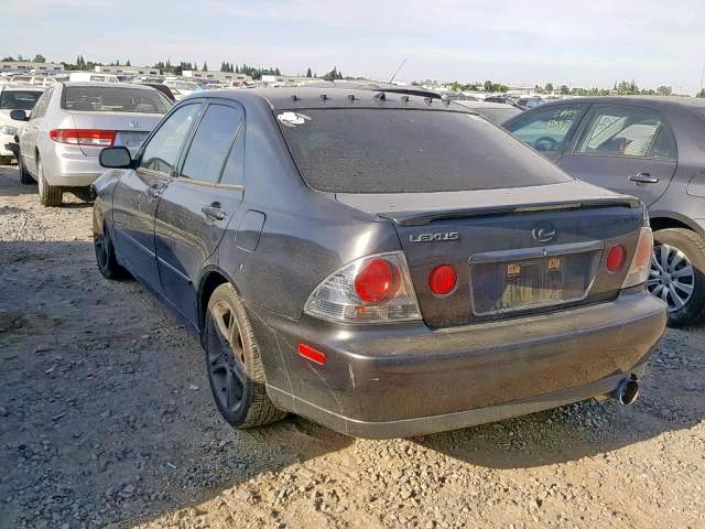 JTHBD192950100160 - 2005 LEXUS IS 300 GRAY photo 3