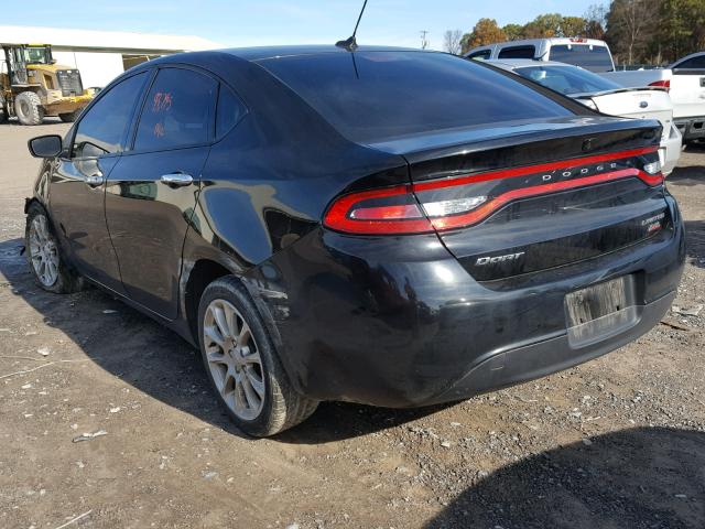 1C3CDFCB3ED671748 - 2014 DODGE DART LIMIT BLACK photo 3