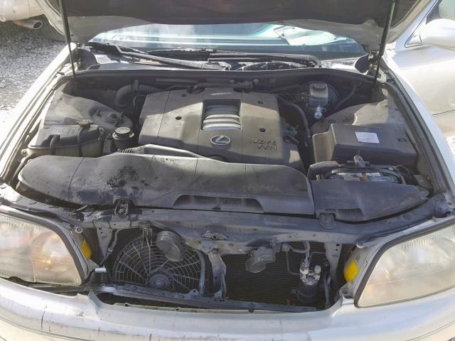 JT8BH28F8Y0177945 - 2000 LEXUS LS 400 SILVER photo 7