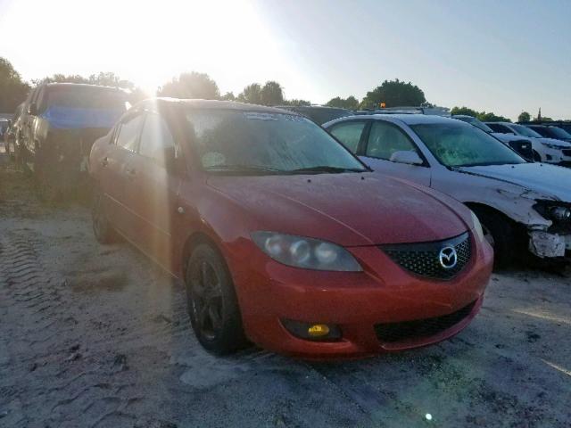 JM1BK12F661479490 - 2006 MAZDA 3 I RED photo 1