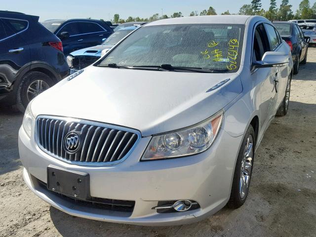 1G4GH5E32DF140315 - 2013 BUICK LACROSSE P GRAY photo 2