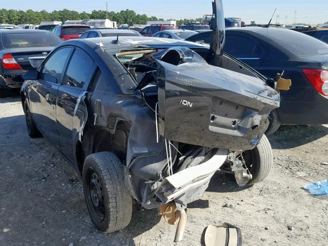 1G8AN15F37Z106659 - 2007 SATURN ION LEVEL BLACK photo 3