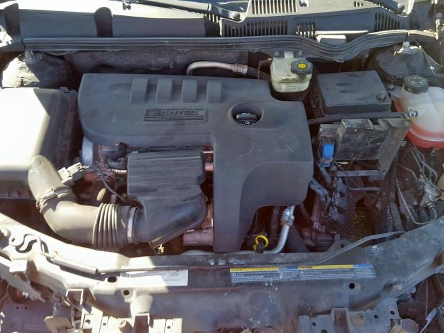 1G8AN15F37Z106659 - 2007 SATURN ION LEVEL BLACK photo 7