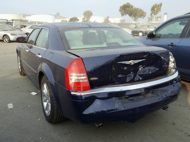 2C3LA63H26H106005 - 2006 CHRYSLER 300C BLUE photo 3