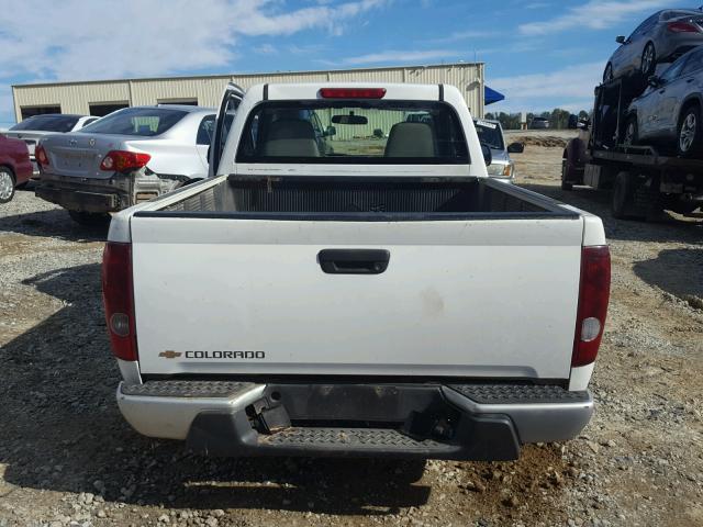 1GCCS148648142972 - 2004 CHEVROLET COLORADO WHITE photo 6