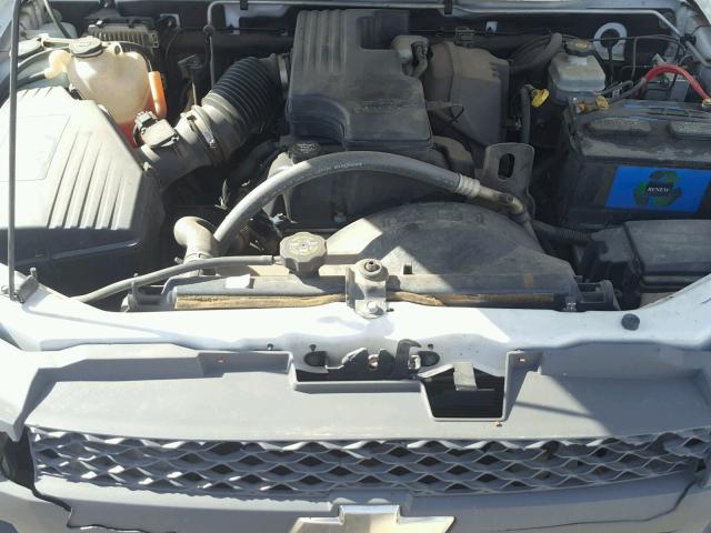 1GCCS148648142972 - 2004 CHEVROLET COLORADO WHITE photo 7