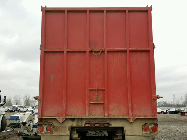 M10018A316R032592 - 1992 DUMP TRAILER RED photo 7