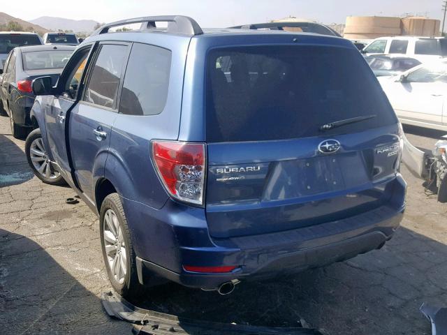 JF2SHAEC5DH418671 - 2013 SUBARU FORESTER L BLUE photo 3