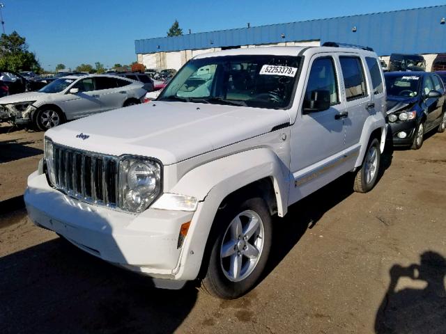 1C4PJMCK5CW102430 - 2012 JEEP LIBERTY LI WHITE photo 2